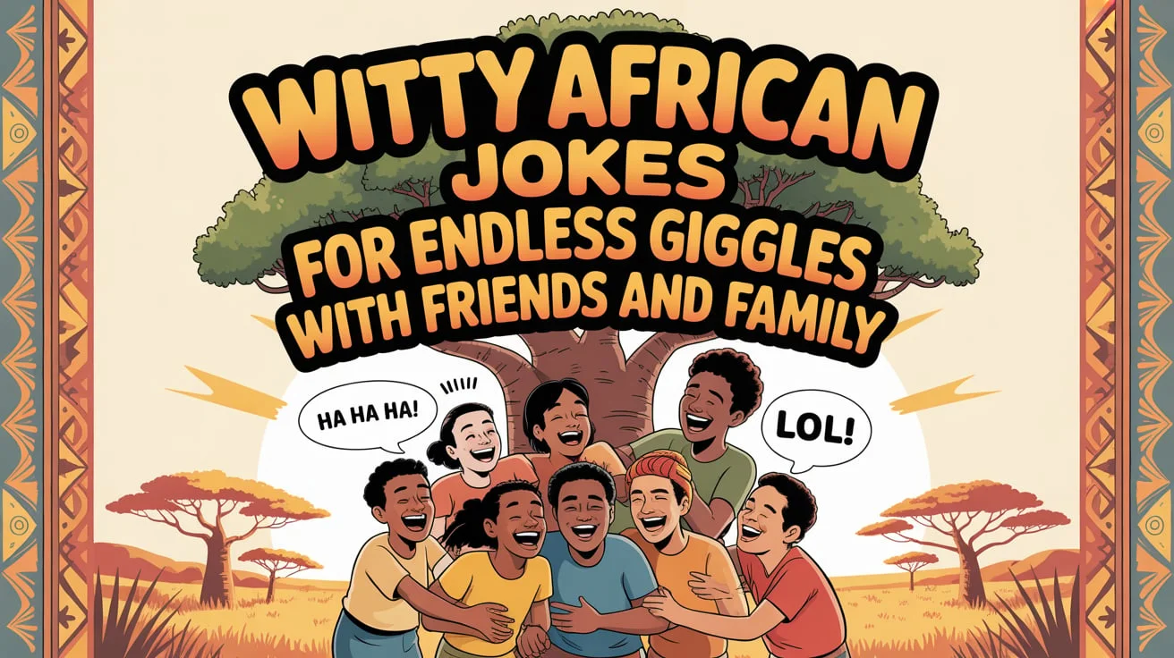 225+ Witty African Jokes for Endless Giggles with Friends and Family