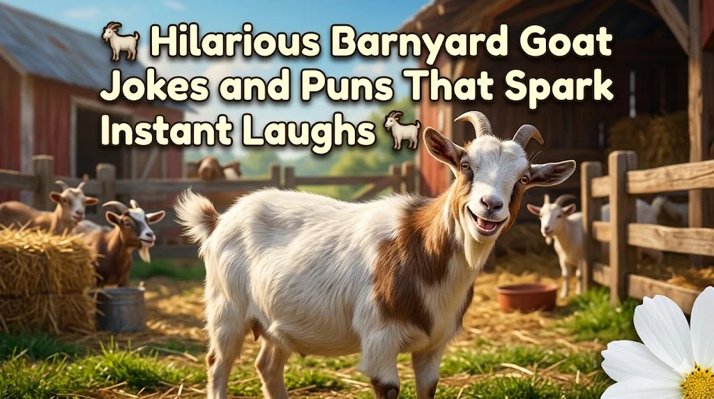 Hilarious Barnyard Goat Jokes and Puns That Spark Instant Laughs