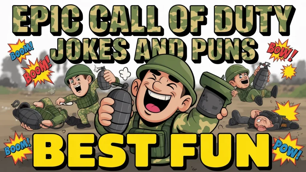 Call Of Duty Jokes and Puns