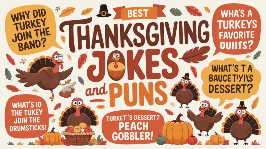 Thanksgiving Day Jokes and Puns