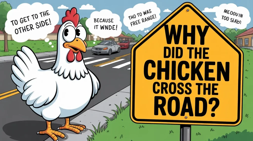 Across The Road Puns