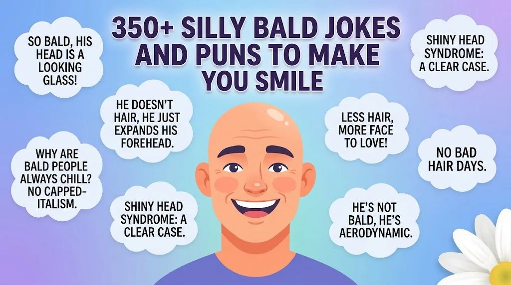 Bald Jokes and Puns