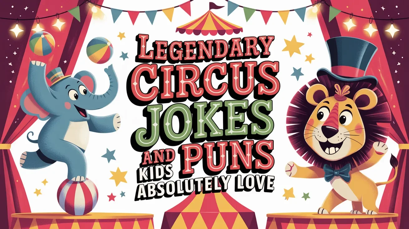 400+ Legendary Circus Jokes and Puns Kids Absolutely Love