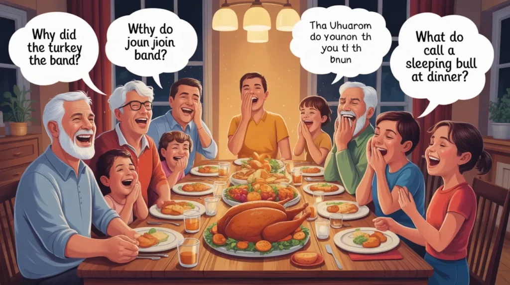 Family Dinner Jokes and Puns