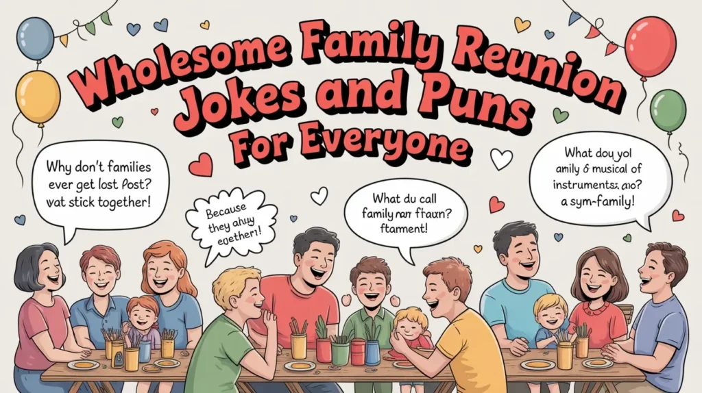 Family Reunion Jokes and Puns