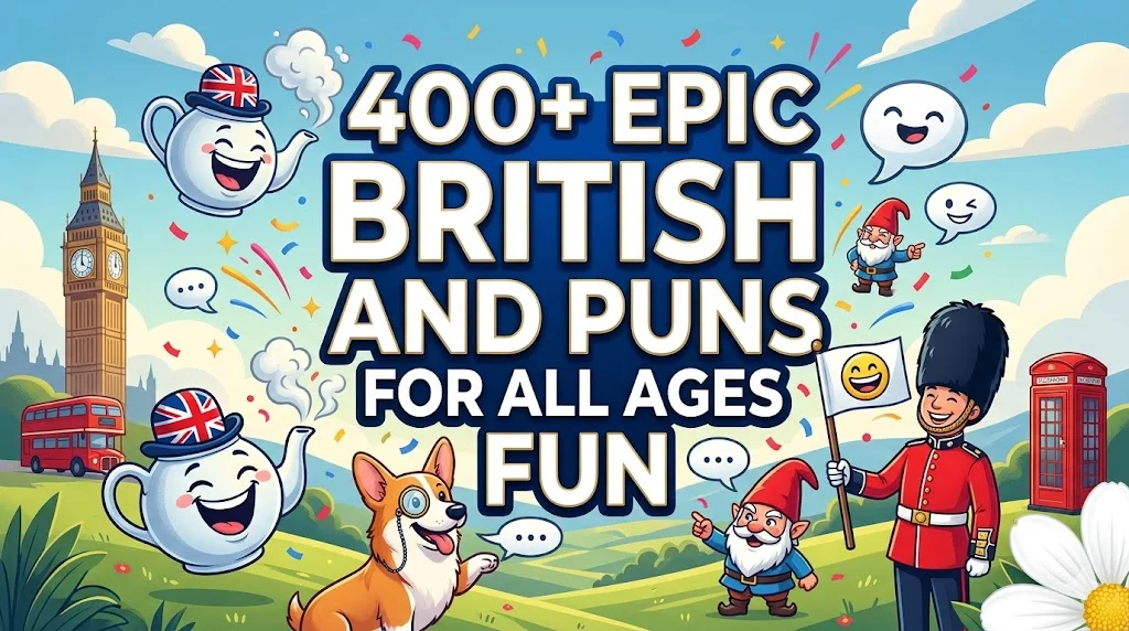 British Jokes and Puns