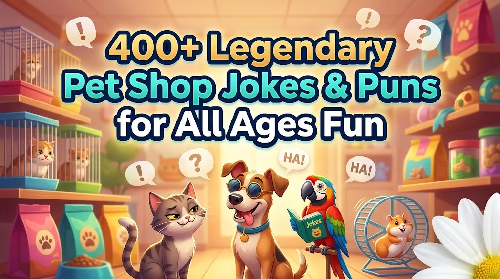 Pet Shop Jokes and Puns