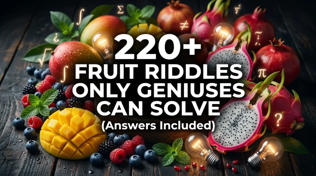 Fruit Riddles