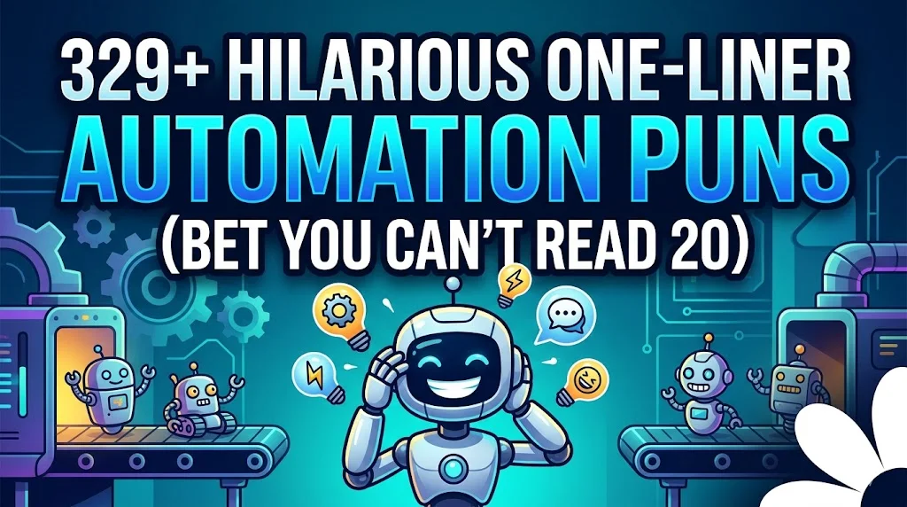 One-Liner Automation Puns