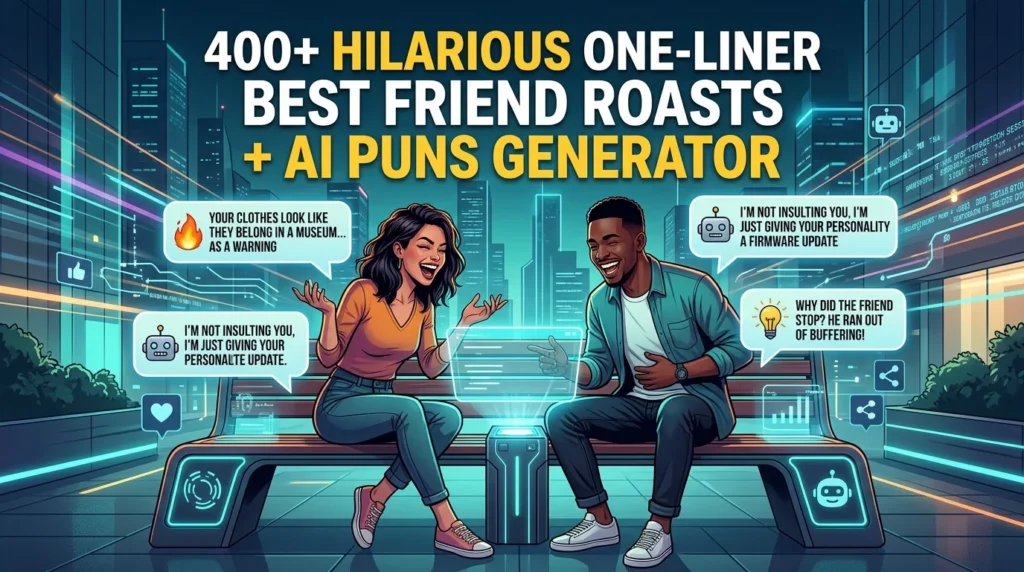 One-Liner Best Friend Roasts