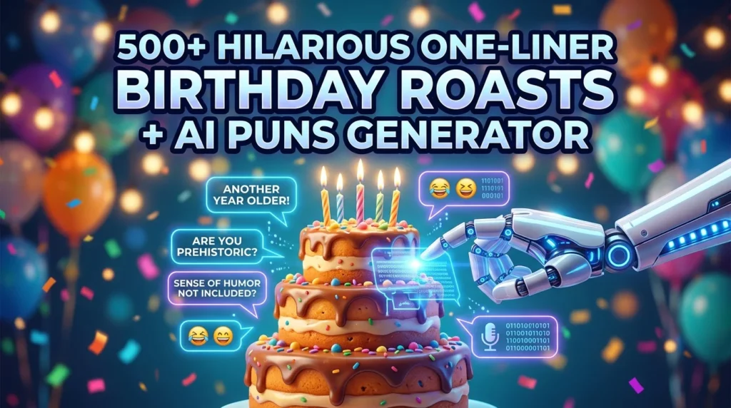 One-Liner Birthday Roasts