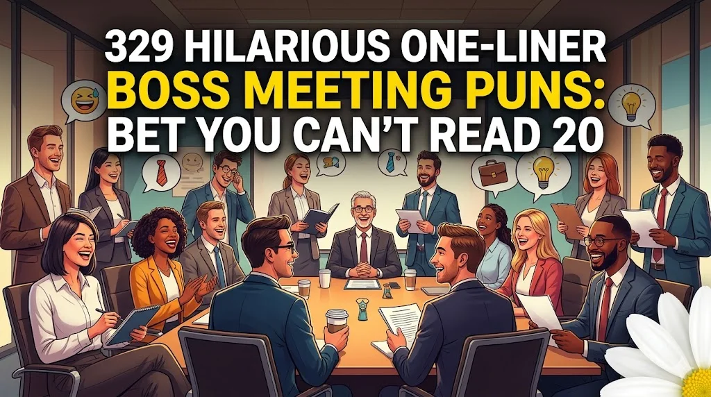 One-Liner Boss Meeting Puns