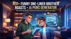 One-Liner Brother Roasts