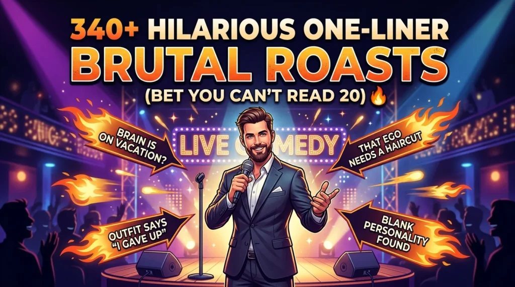 One-Liner Brutal Roasts