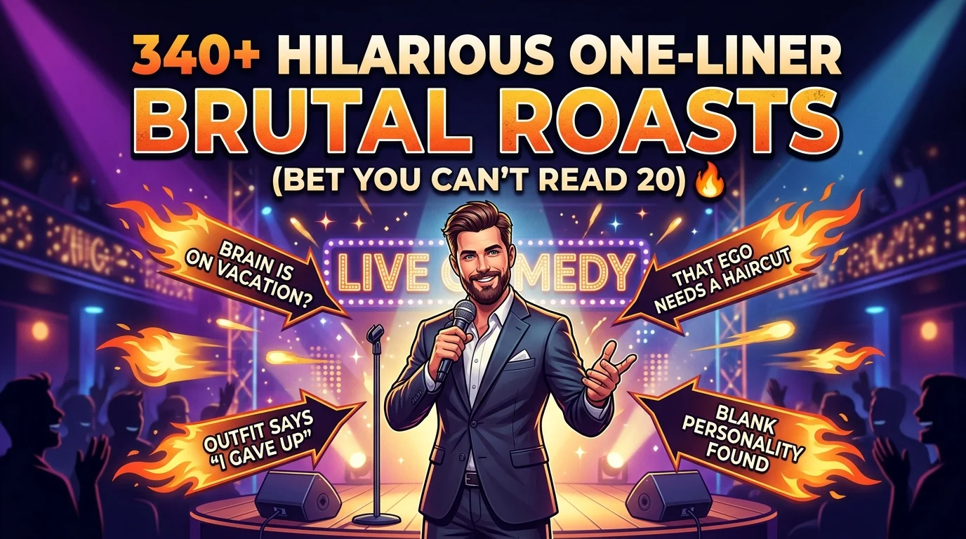 One-Liner Brutal Roasts