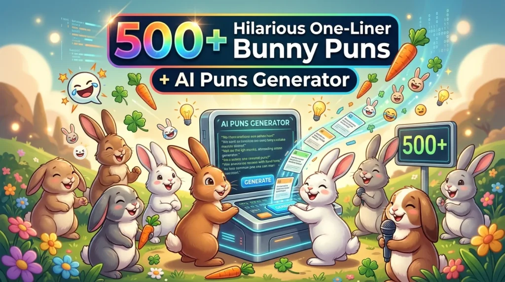 One-Liner Bunny Puns