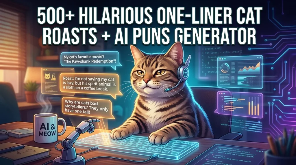 One-Liner Cat Roasts