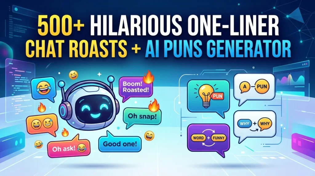 One-Liner Chat Roasts