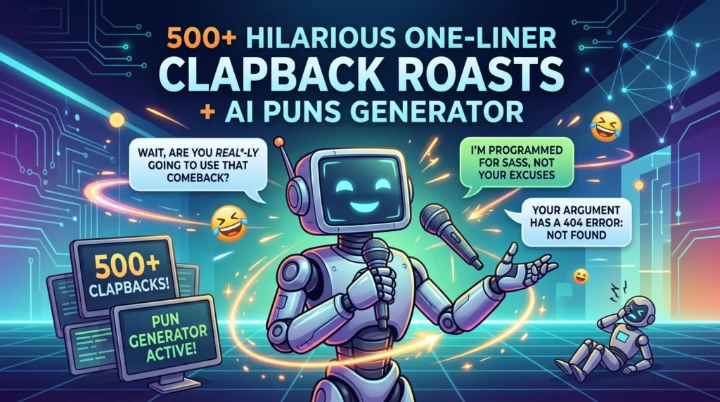 One-Liner Clapback Roasts