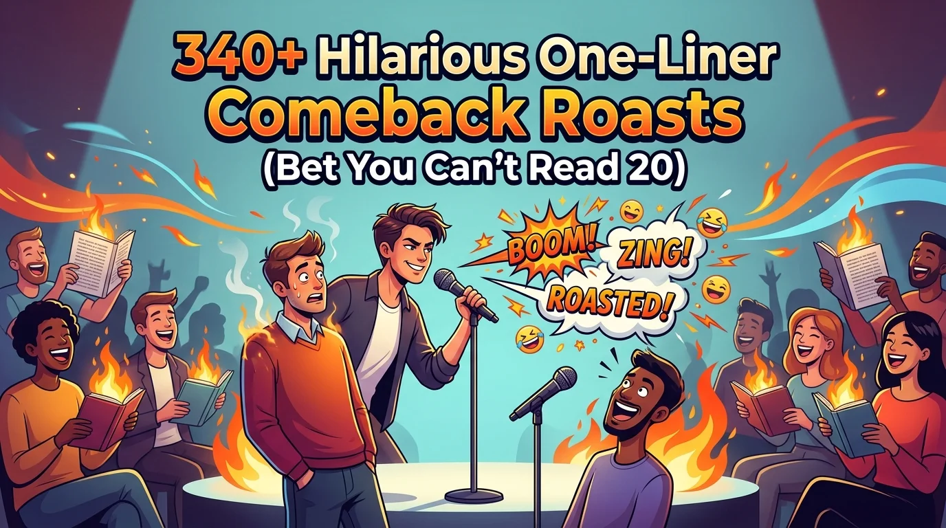One-Liner Comeback Roasts