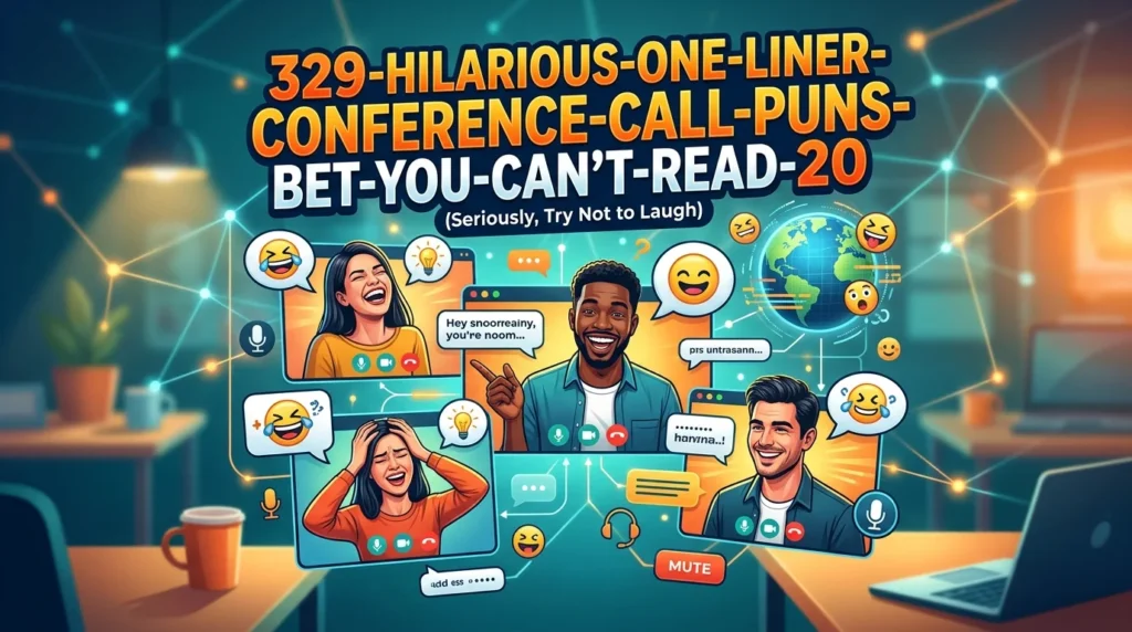 One-Liner Conference Call Puns