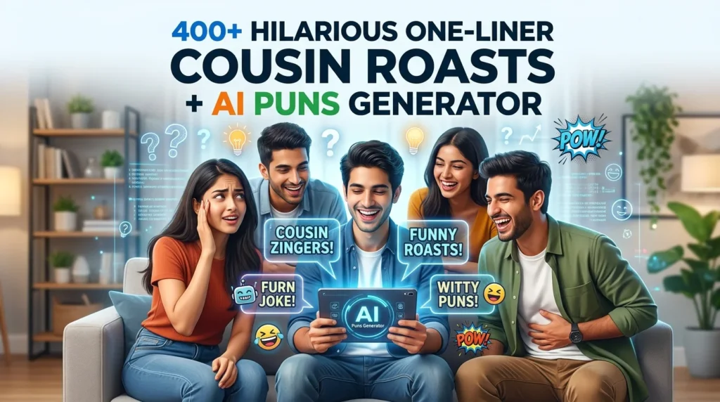 One-Liner Cousin Roasts
