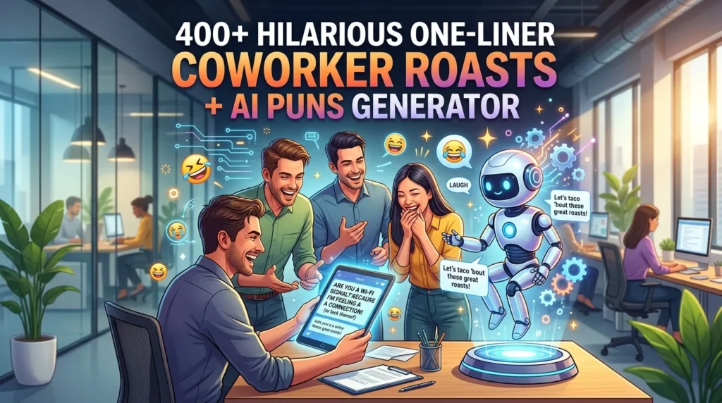 One-Liner Coworker Roasts