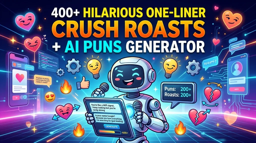 One-Liner Crush Roasts
