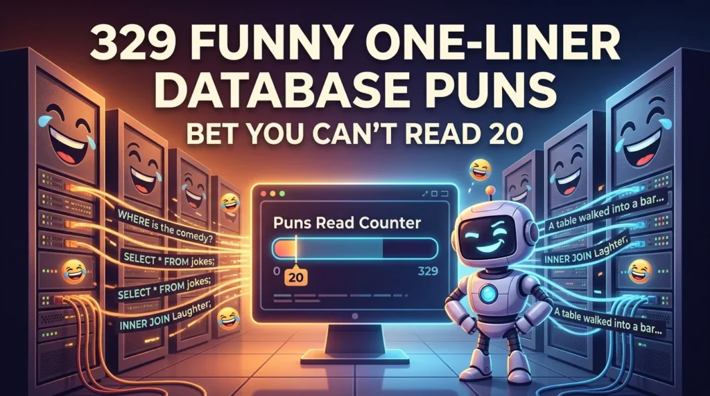 One-Liner Database Puns