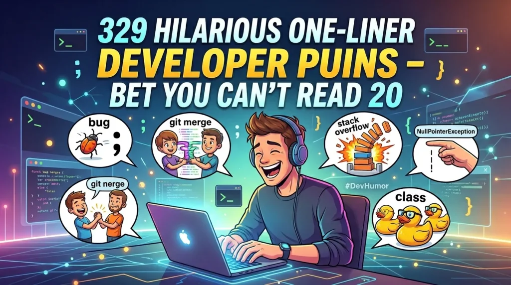 One-Liner Developer Puns