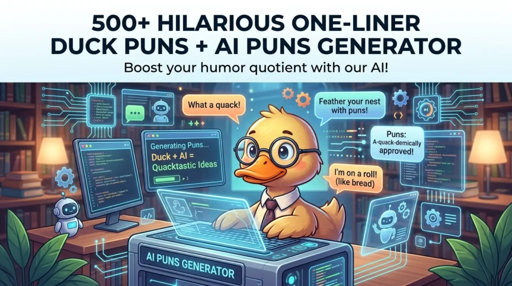 One-Liner Duck Puns