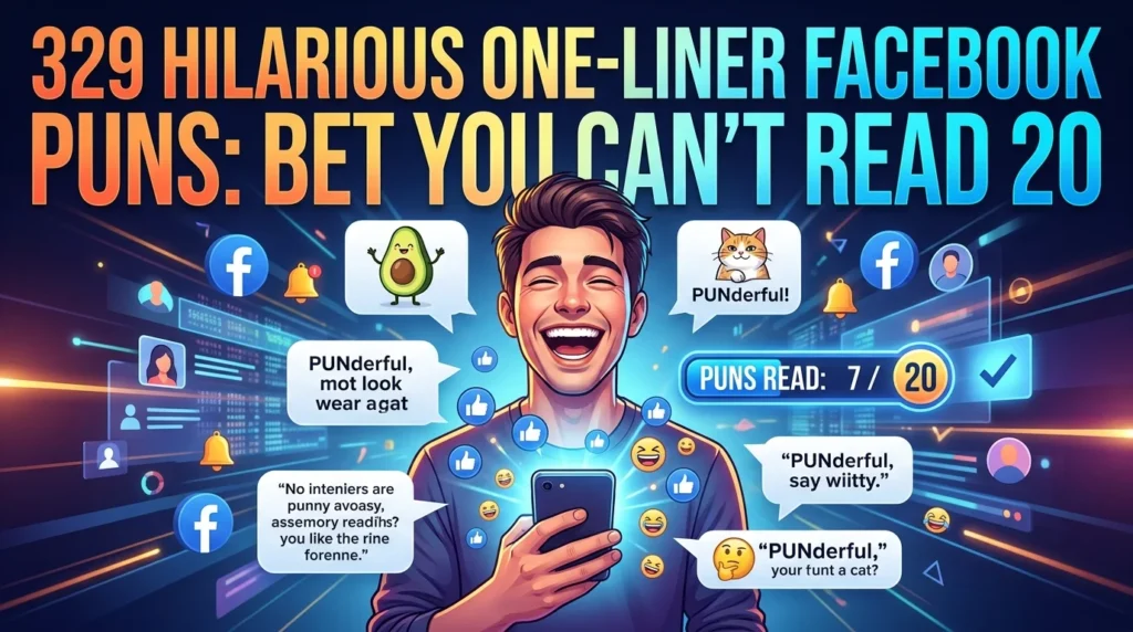 One-Liner Facebook Puns