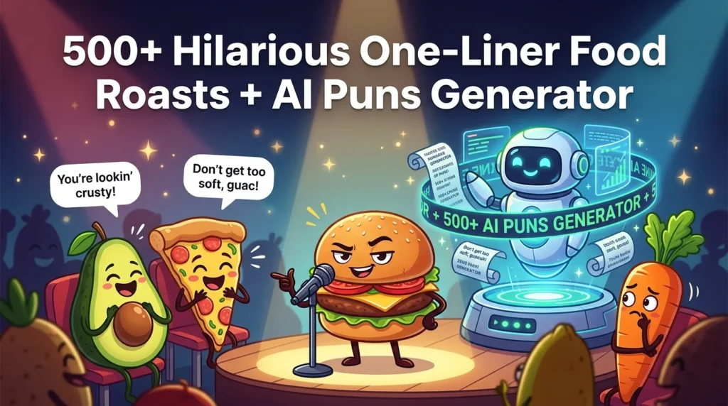 One-Liner Food Roasts