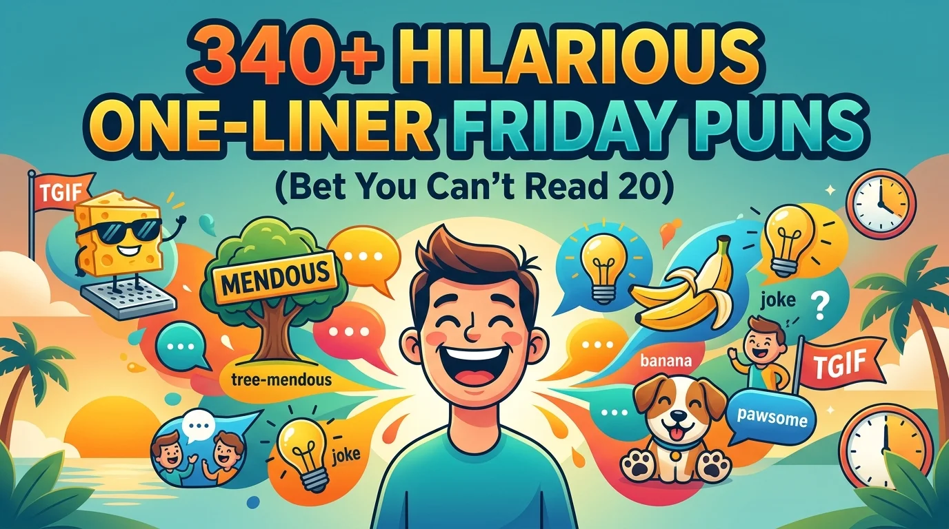 One-Liner Friday Puns