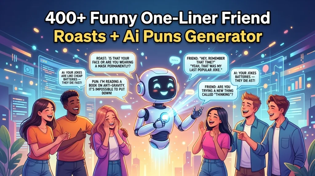 One-Liner Friend Roasts