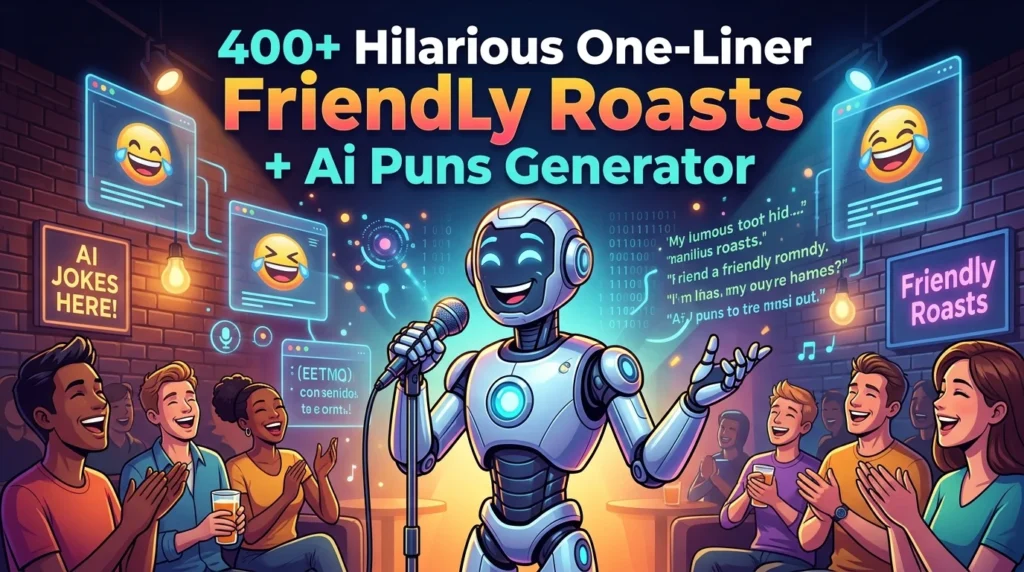 One-Liner Friendly Roasts