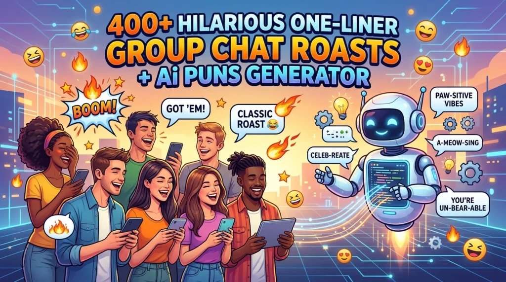 One-Liner Group Chat Roasts