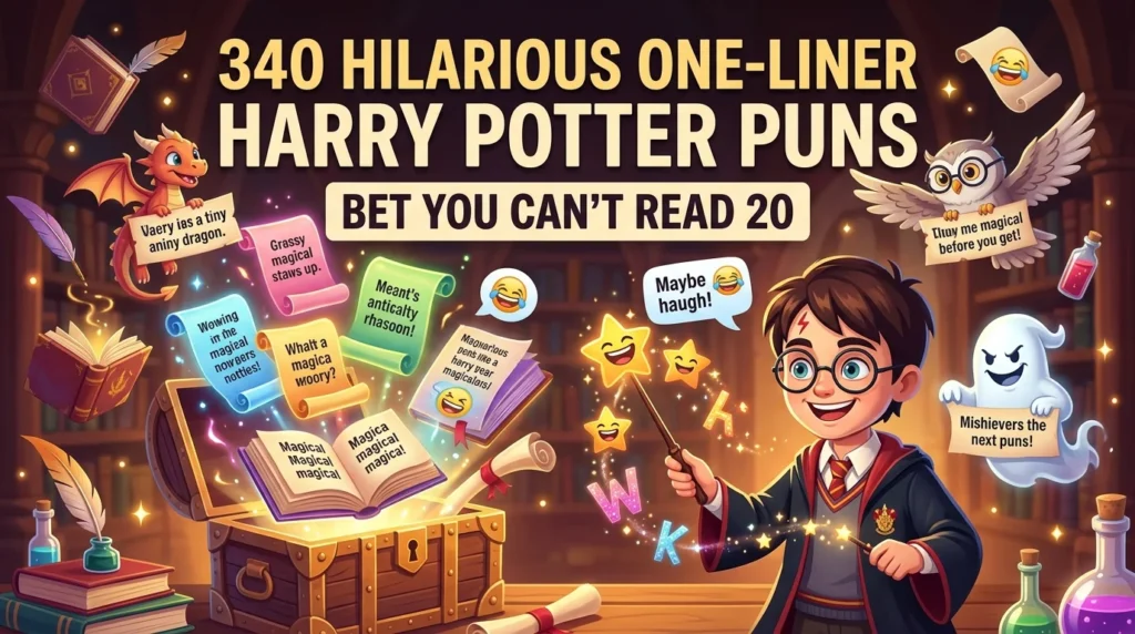 One-Liner Harry Potter Puns
