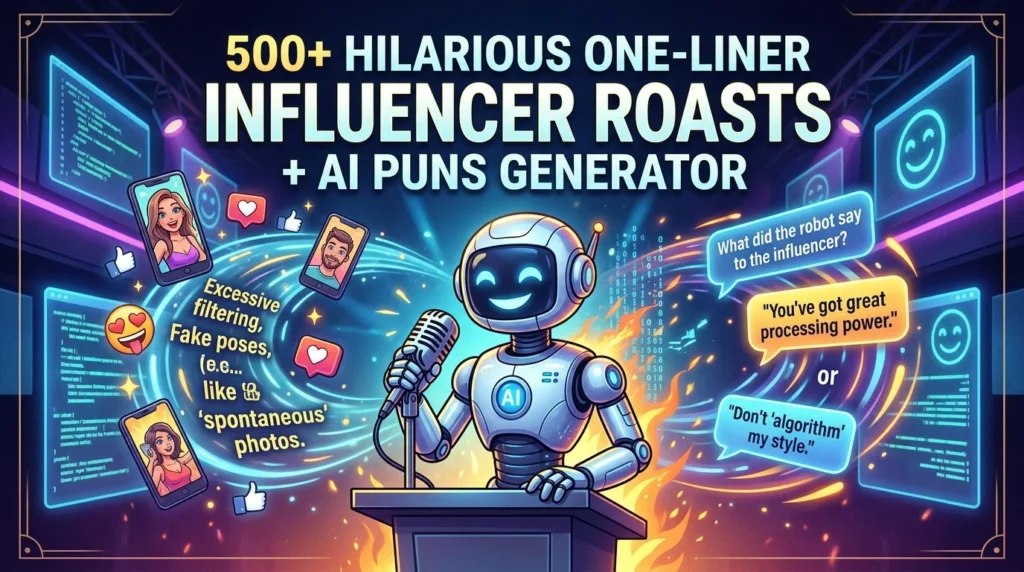 One-Liner Influencer Roasts