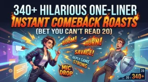 One-Liner Instant Comeback Roasts