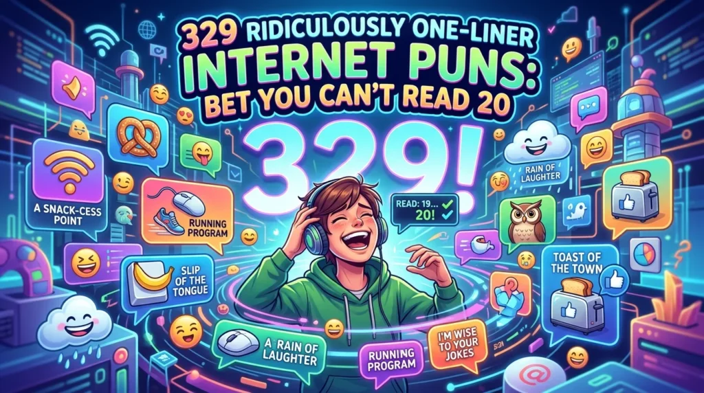 One-Liner Internet Puns