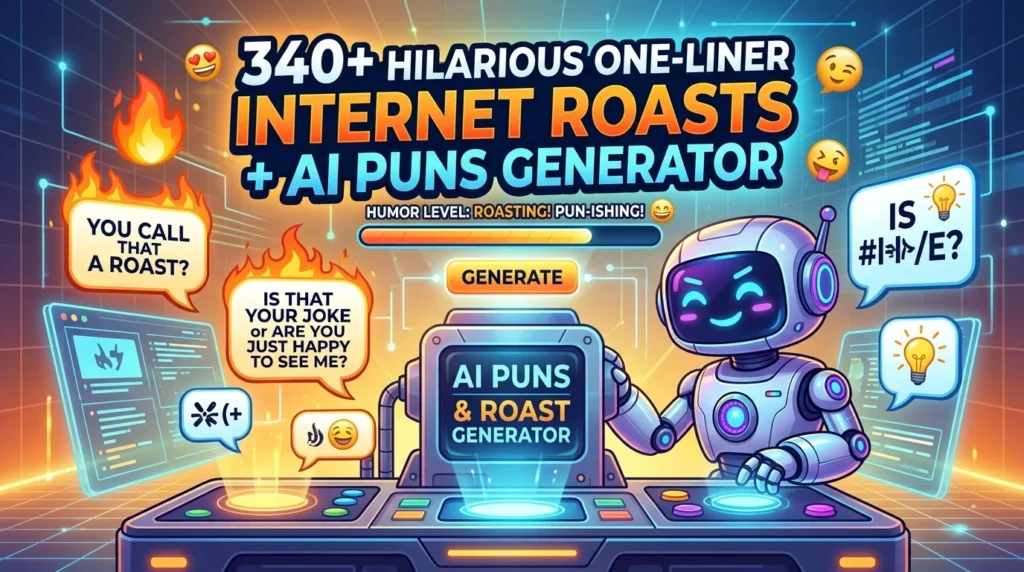 One-Liner Internet Roasts