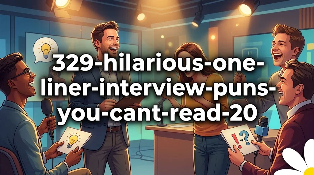 One-Liner Interview Puns