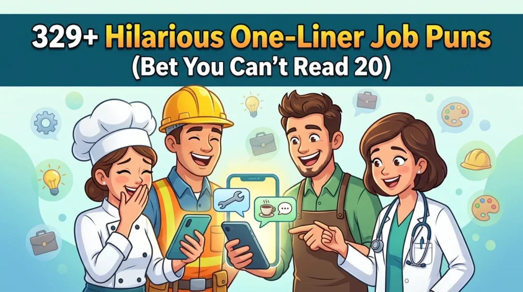 One-Liner Job Puns