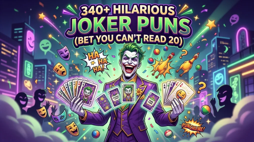 One-Liner Joker Puns