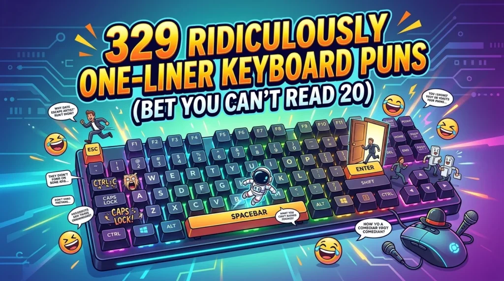 One-Liner Keyboard Puns