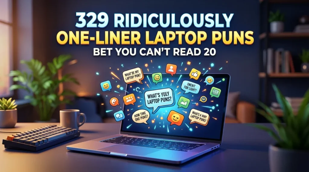 One-Liner Laptop Puns