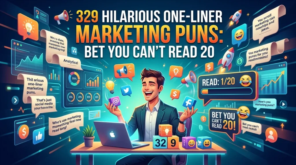 One-Liner Marketing Puns