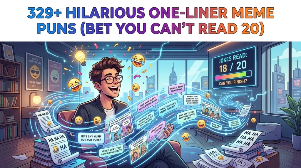 One-Liner Meme Puns
