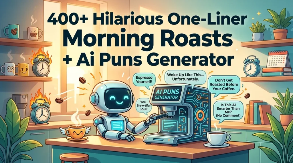 One-Liner Morning Roasts